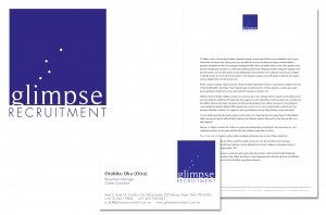 Corporate Branding - Glimpse Recruitment